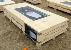 B-164  KJ Single Garage Metal Shed 12'x20'