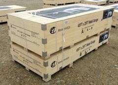 B-150  KJ Double Garage Metal Shed 45'X25'