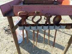 B-628  Forge with Blower + Coal