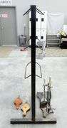 B-416  Saddle Rack, Lock, Fireplace Tooling