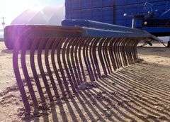 B-492  Priefert Rock Rake