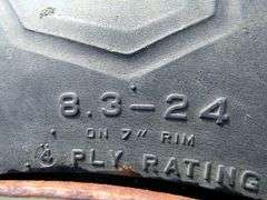 B-442 Tractor Tires & Wheels