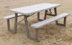 B-763  Lifetime Picnic Table