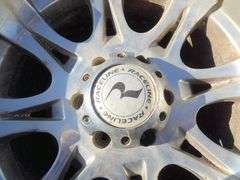 B-332  Pathfinder All Terrain Tires + Wheels (4)