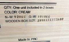 B-143  KJ Metal Storage Shed 42'x30'