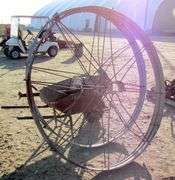 B-325  Wheelbarrow, Wheel Line Wheels, & Stand