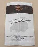 B-819 Sun Hima 180 Free Standing Awning