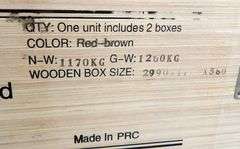 B-142  KJ Metal Storage Shed 42'x30'