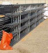 B-465  Heavy Duty Continuous Rail Fence 20' (10)