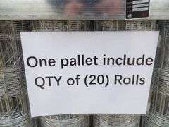 B-173  KJ Galvanized Field Fence 4'x100'