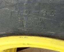 B-838  Tractor Tires + Rims (2)