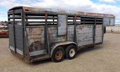 B-582 1977 WTWI Stock Trailer