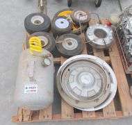 B-1027  Wagons + Wheels + Air Tank