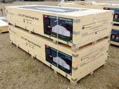 B-143  KJ Metal Storage Shed 42'x30'