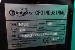 B-1143  CFG Industrial Mini Excavator