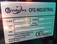 B-1142  CFG Industrial Mini Excavator