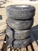 B-332  Pathfinder All Terrain Tires + Wheels (4)