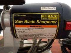 B-482  Chicago Electric Saw Blade Sharpener