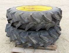 B-838  Tractor Tires + Rims (2)