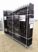 B-168  KJ One Set Metal Driveway Gates 20'x7'