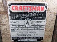 B-405  Craftsman Bench Grinder