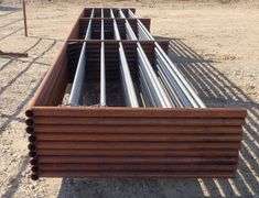 B-363 Heavy Duty Freestanding Bull Panels (10)