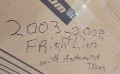 B-861 Freightliner Radiator