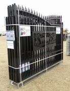 B-169  KJ One Set Metal Driveway Gates 20'x7'