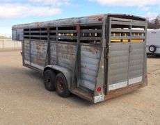 B-582 1977 WTWI Stock Trailer