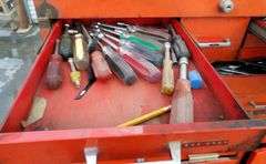 B-581 Rolling Toolbox w/Tools