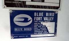 B-201 2013 Bluebird School Bus