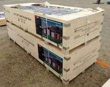 B-142  KJ Metal Storage Shed 42'x30'