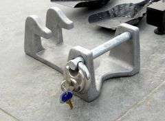 B-416  Saddle Rack, Lock, Fireplace Tooling