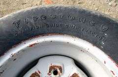 B-443  Tractor Tires & Wheels