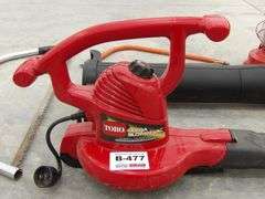 B-477  Toro Blower + Hand Saws + Lantern