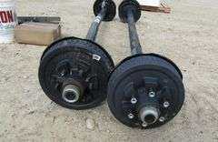 B-1002 UNUSED Axles