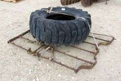 B-1050  Harrow Section with Tire Weight