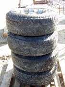B-332  Pathfinder All Terrain Tires + Wheels (4)