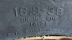 B-1153  Tractor Duals 16.9-38