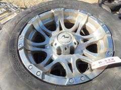 B-332  Pathfinder All Terrain Tires + Wheels (4)