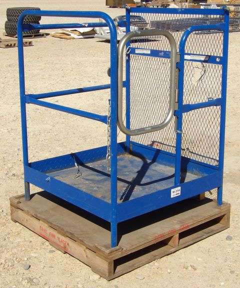 M-256  Forklift Man Basket