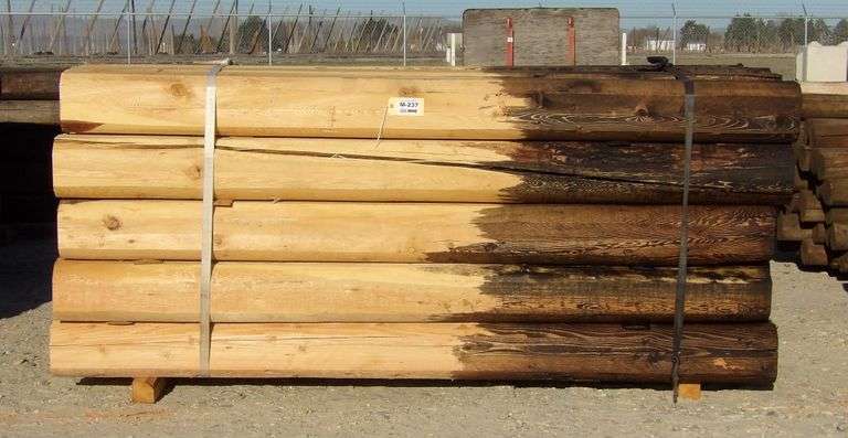 M-237  Wooden Fence Posts (25)