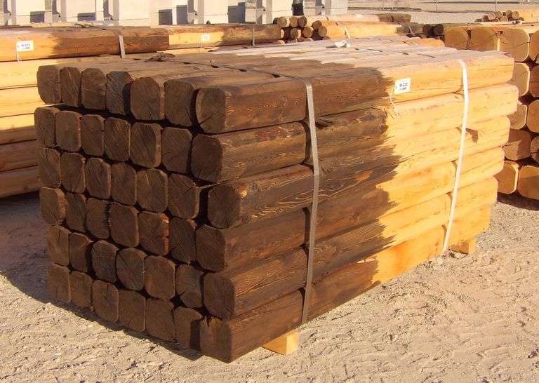 M-232 Wooden Fence Posts (42)