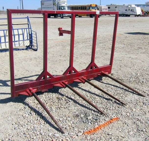 M-107  Backhoe Bale Forks