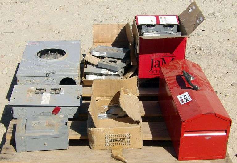 M-298  Tool Boxes + Electrical Panels