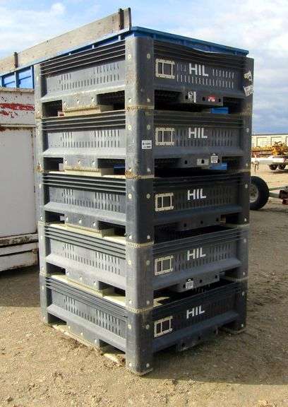 B-1245  Plastic Bins (5)