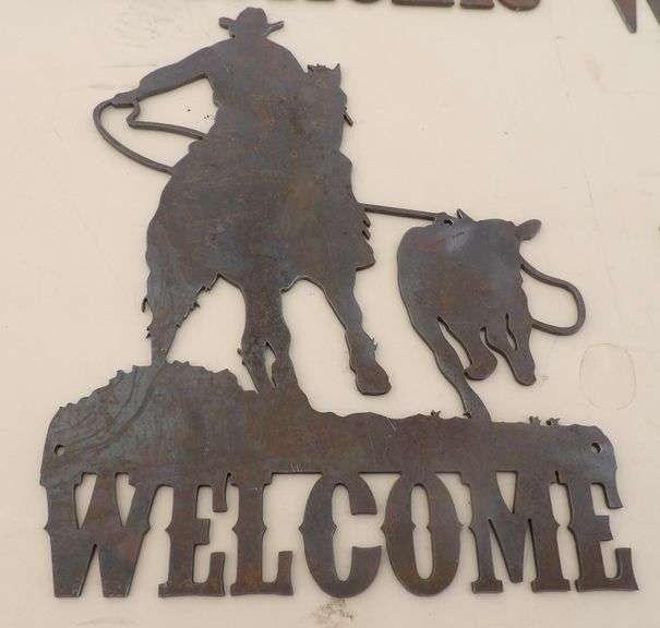 M-161  Metal Art (4) Pieces