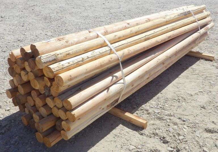 M-275 Round Fence Rails (50)