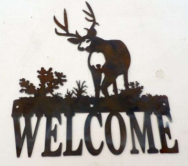 M-160  Metal Art (4) Pieces
