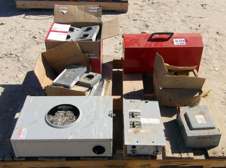 M-298  Tool Boxes + Electrical Panels